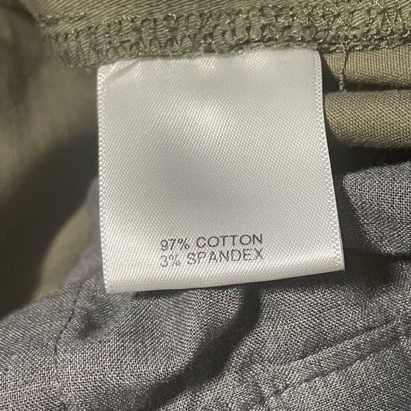 CROSBY & HOWARD Men’s Olive Green Cargo Pants, Cotton, Straight Leg, Size 30 - Picture 5 of 9